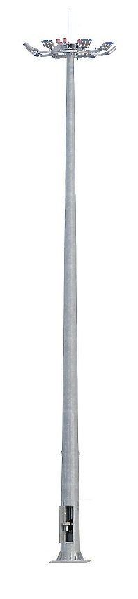 Высокомачтвая опора освещения с мобильной короной ВМО-30