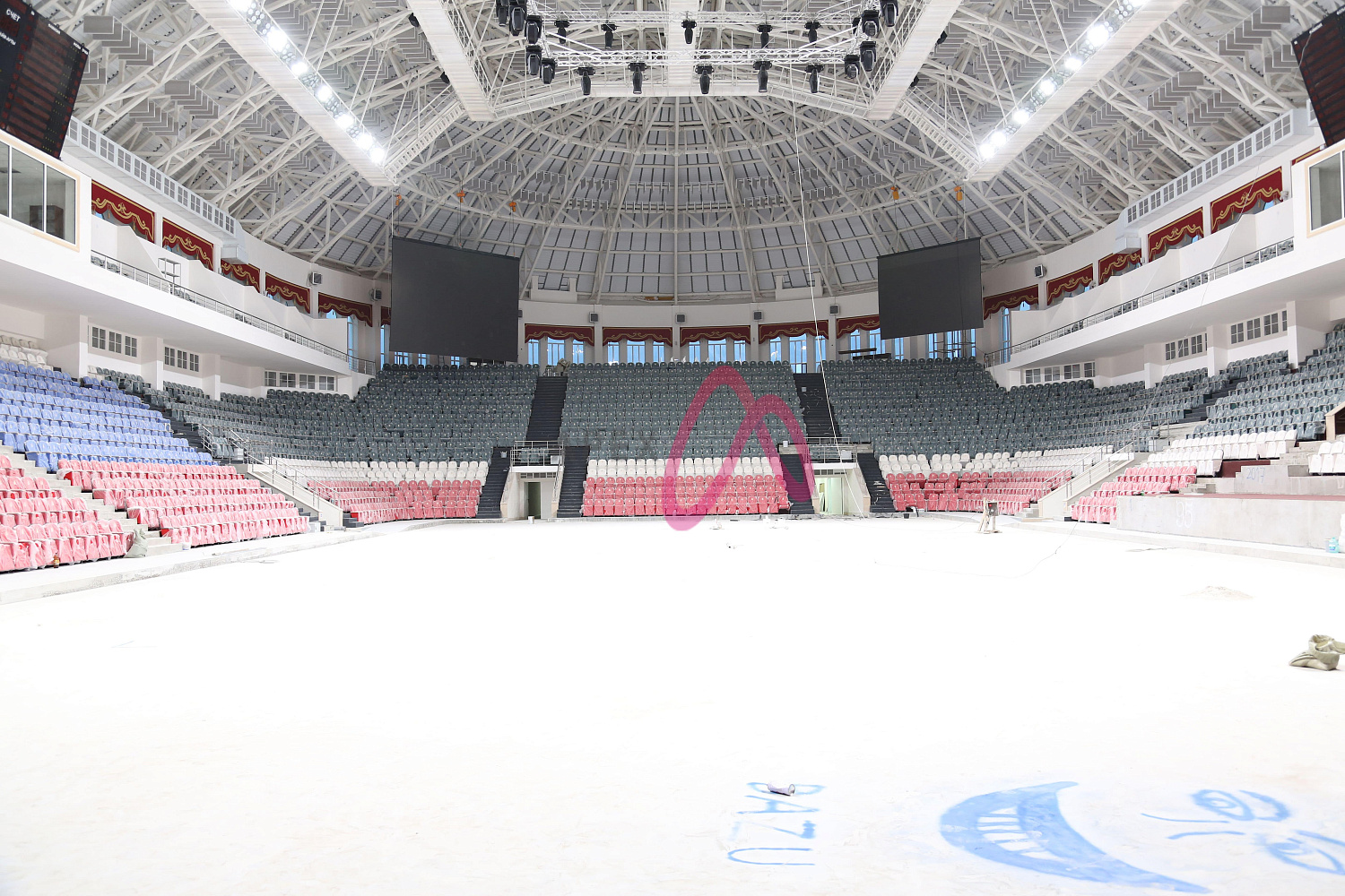 Освещение волейбольной арены в г. Грозном