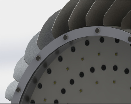 Промышленный светодиодный светильник ДСП01-120-001 К15