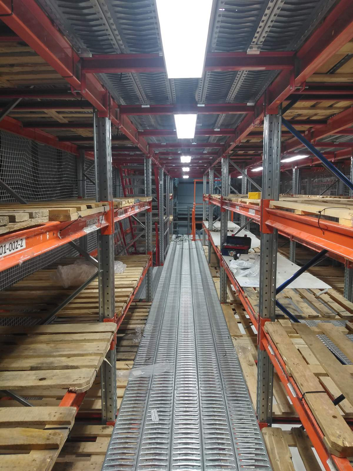 Освещение склада (мезонины) Алиди г. Ярославль