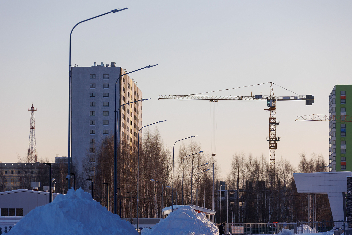 Территория ФГБУ ПОО «ГУОР по хоккею», г. Ярославль