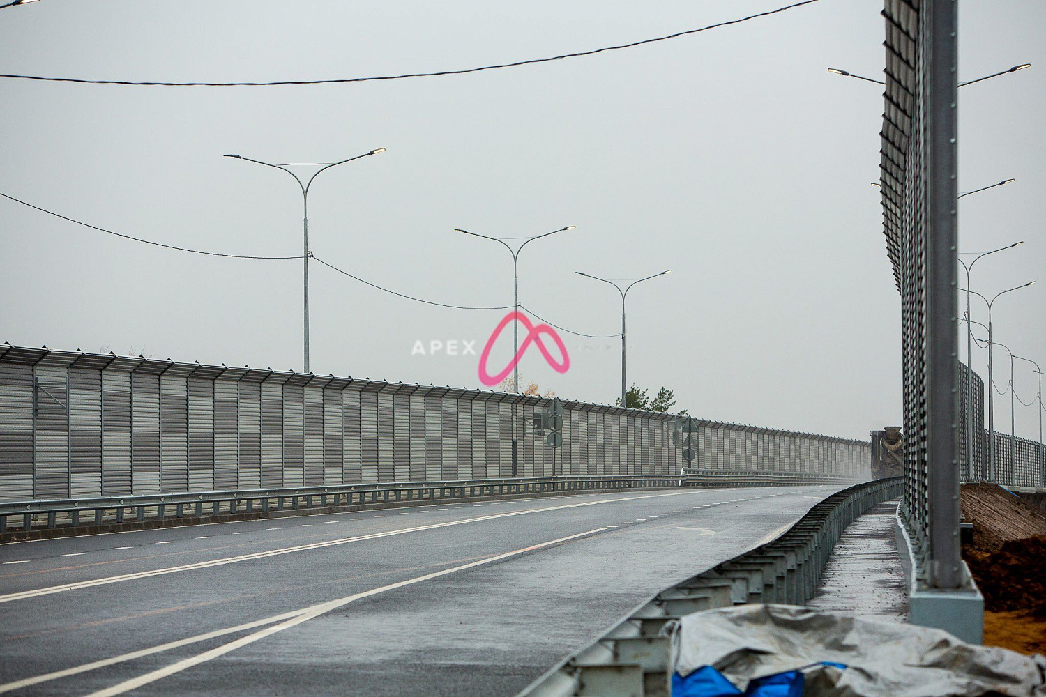 Освещение Федеральной автодороги А108 "Большая бетонка".