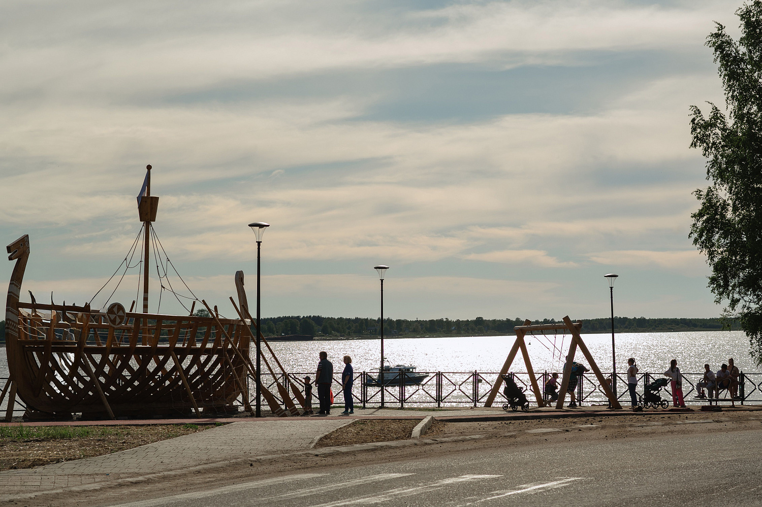 Благоустройство набережной г. Онега