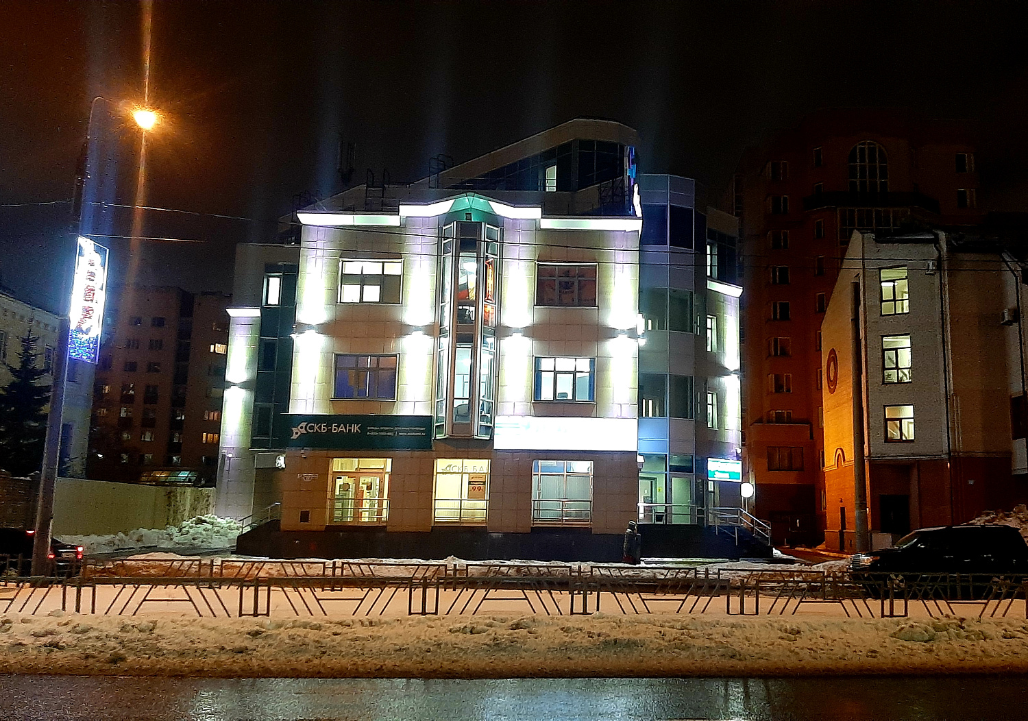 Освещение Бизнес центра «АЙСБЕРГ»