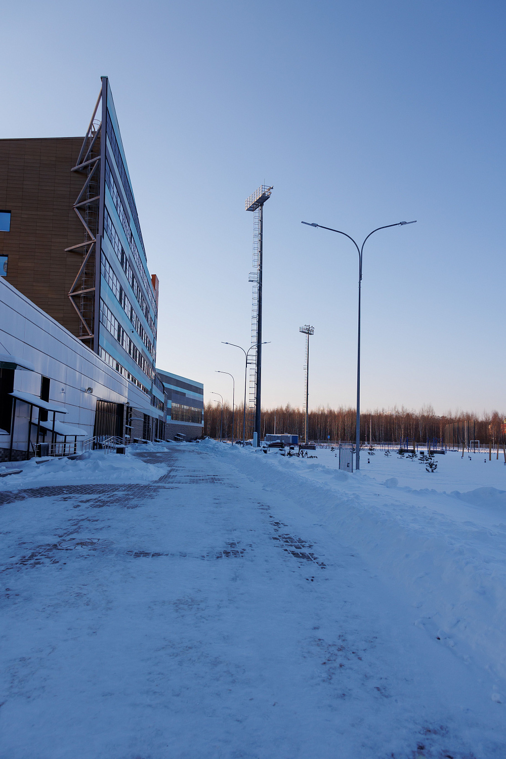 Территория ФГБУ ПОО «ГУОР по хоккею», г. Ярославль