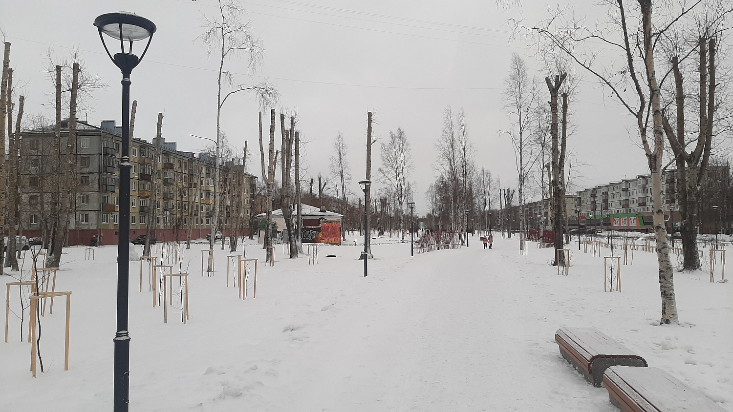 Аллея Молодежи г.Северодвинск