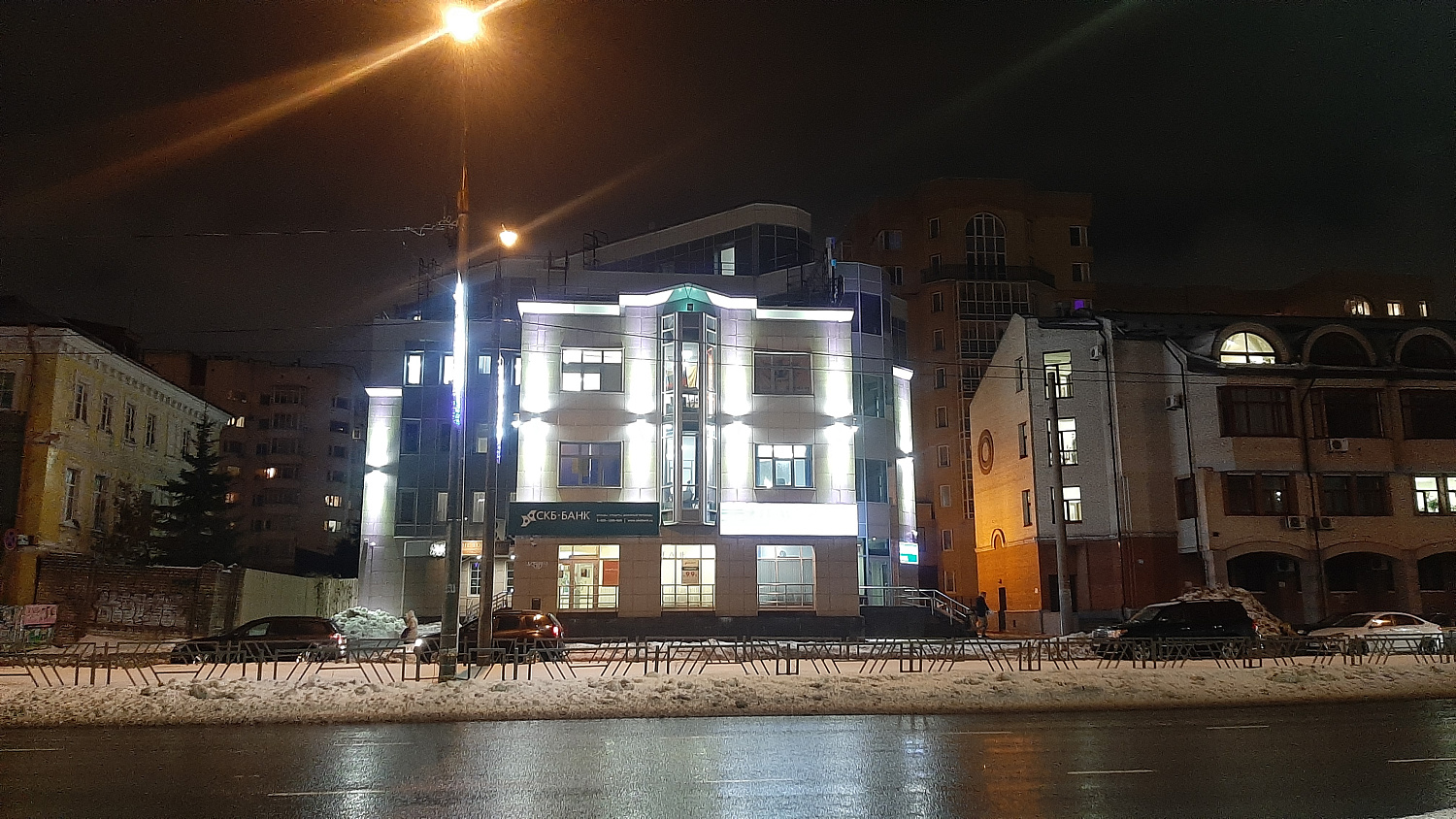 Освещение Бизнес центра «АЙСБЕРГ»