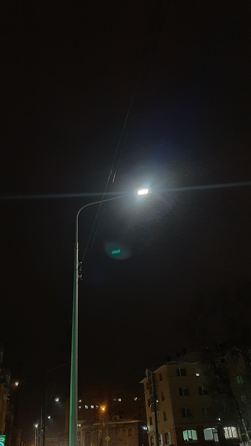 Проект реконструкции системы уличного освещения