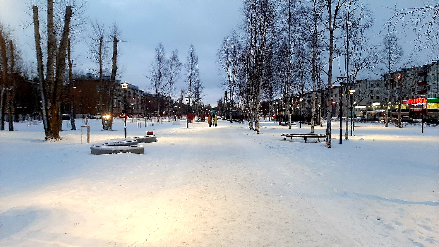 Аллея Молодежи г.Северодвинск