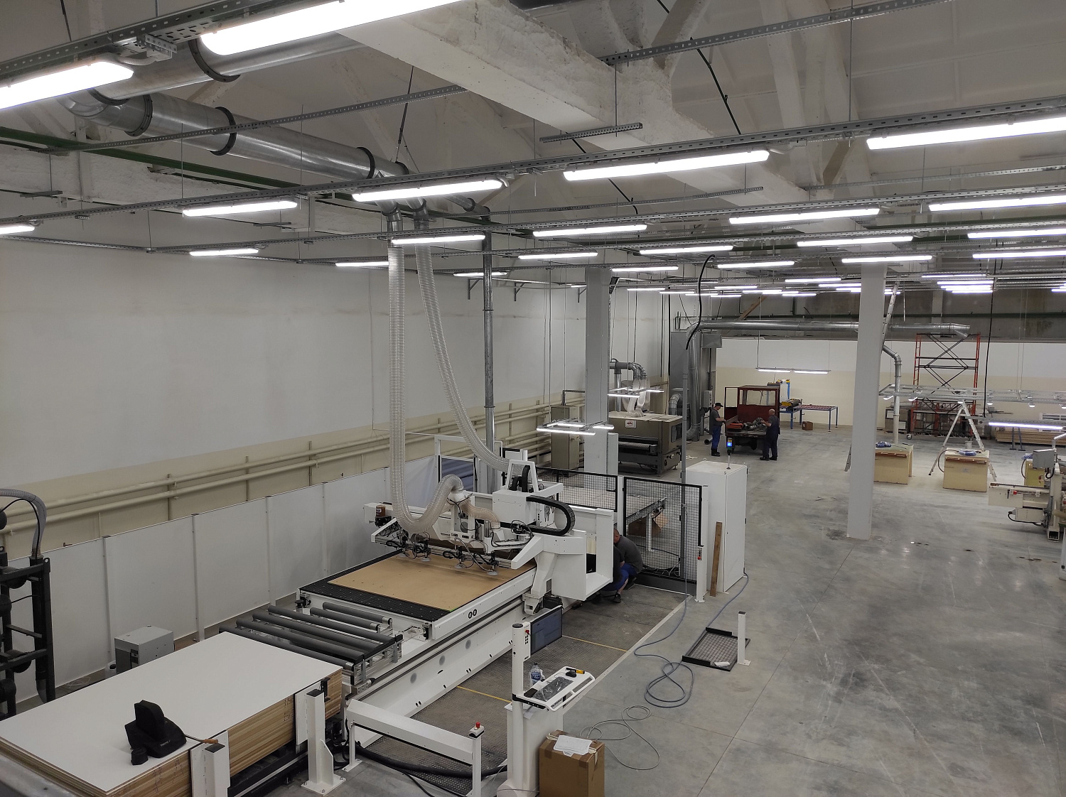 Мебельная компания ШАТУРА, реконструкция цехов