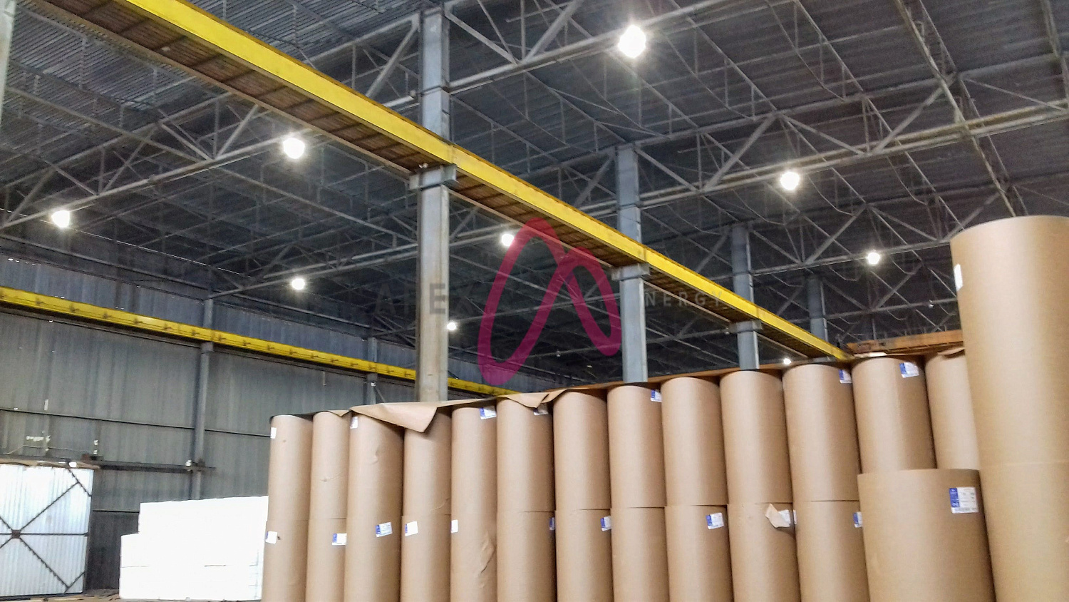 Проект по освещению Склада терминала