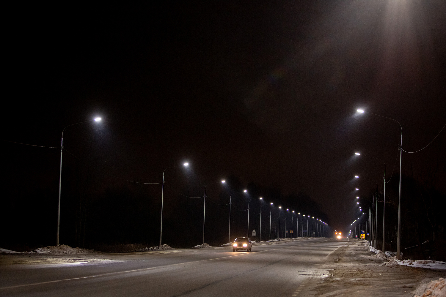 Модернизация освещения региональной автомобильной дороги Р151