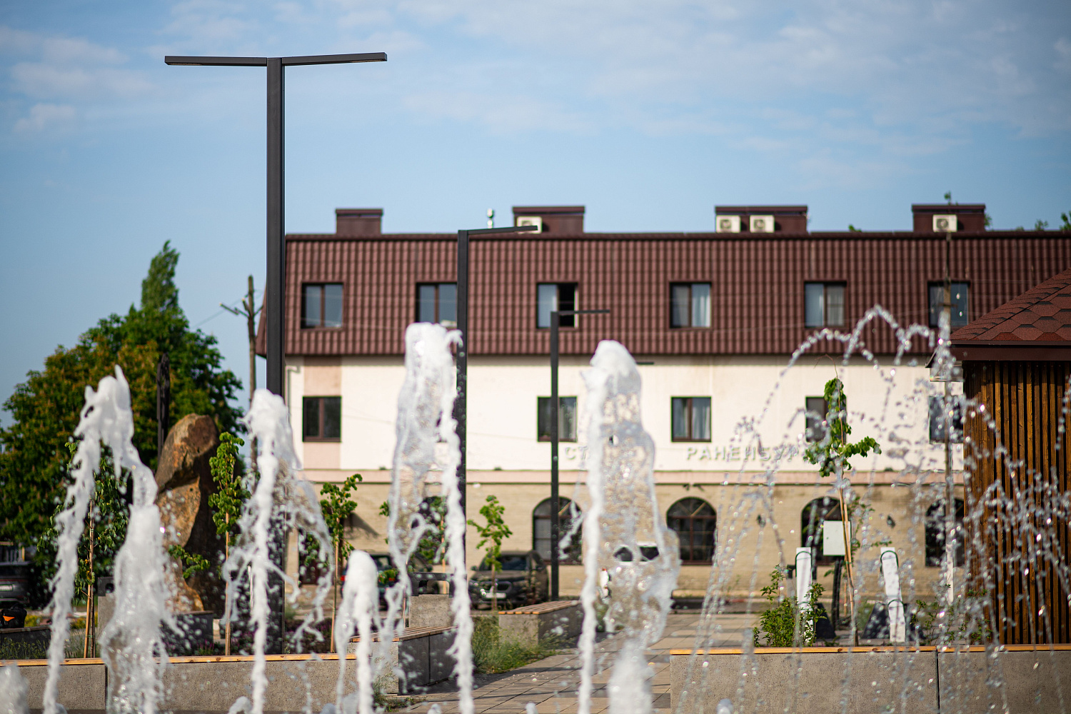 Площадь Октяборьской Революци г. Чаплыгин