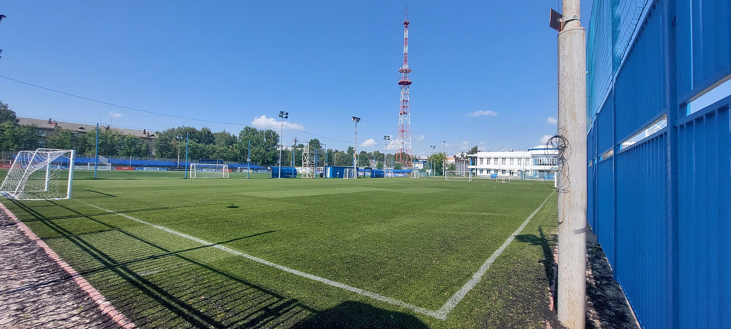 Модернизация системы освещения на тренировочных полях стадиона "Шинник"